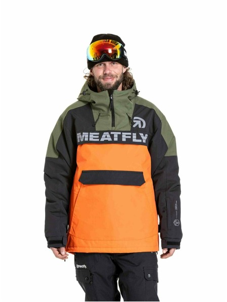 Meatfly Meatfly muška SNB & SKI jakna Zenith Orange / Black