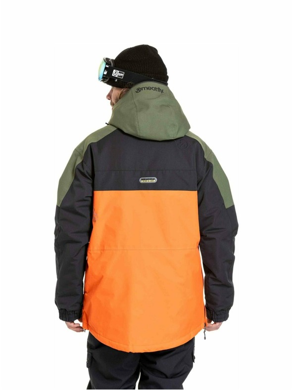 Meatfly Meatfly muška SNB & SKI jakna Zenith Orange / Black
