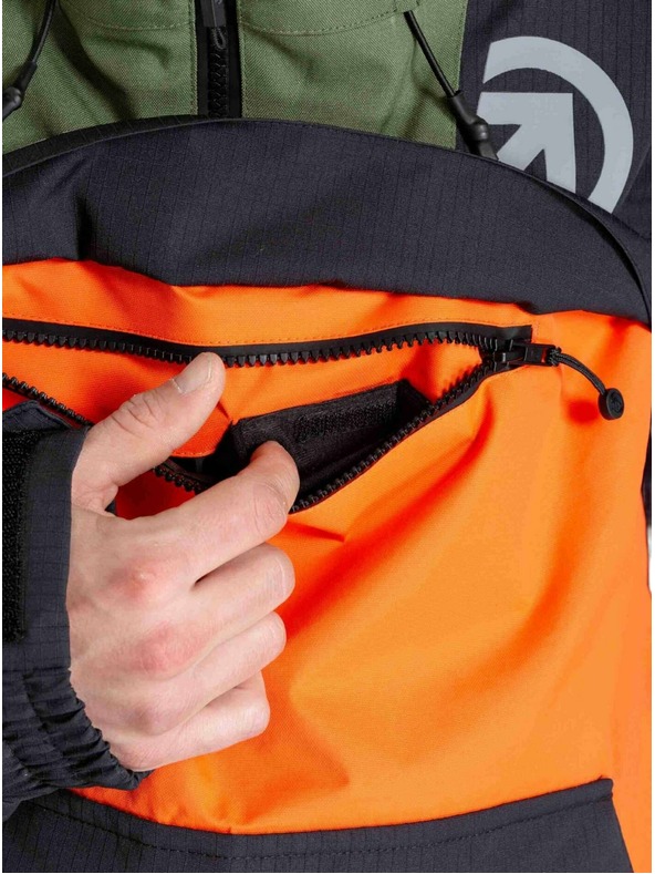 Meatfly Meatfly muška SNB & SKI jakna Zenith Orange / Black