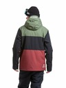 Meatfly Meatfly muška SNB & SKI jakna Manifold Bronze Green / Merlot