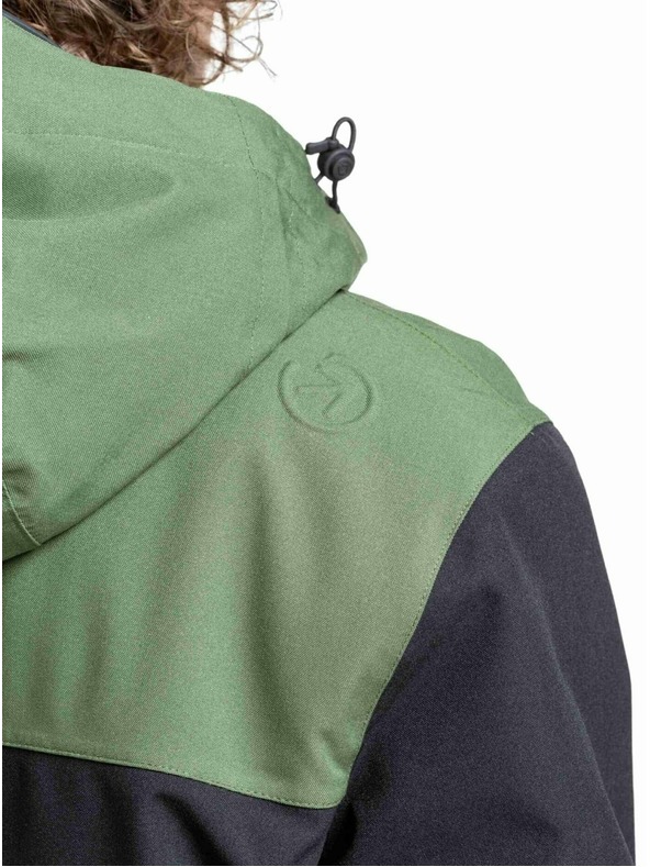 Meatfly Meatfly muška SNB & SKI jakna Manifold Bronze Green / Merlot