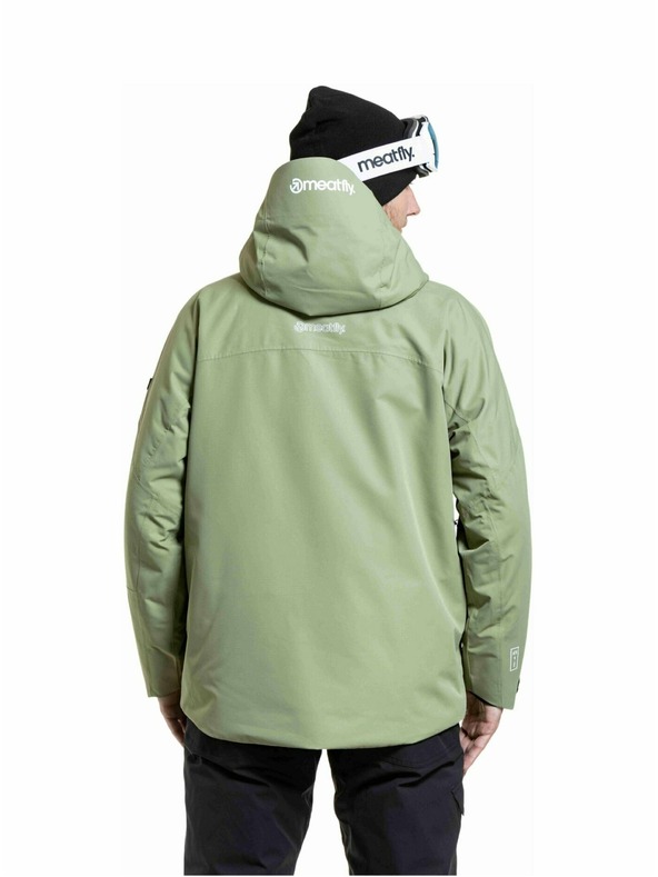 Meatfly Meatfly muška SNB & SKI jakna Acha Olive Light