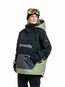 Meatfly Meatfly unisex SNB & SKI jakna Maddie Black / Olive Light
