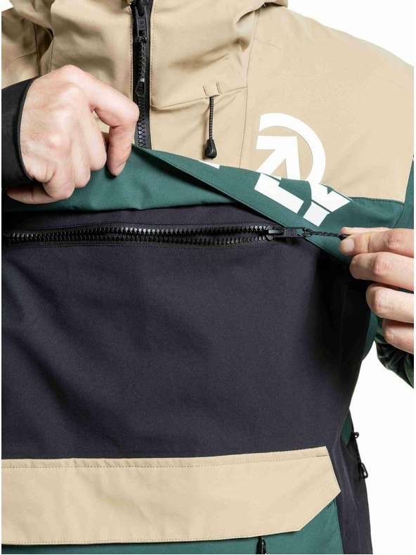 Meatfly Meatfly muška SNB & SKI jakna Zenith Black / Safari