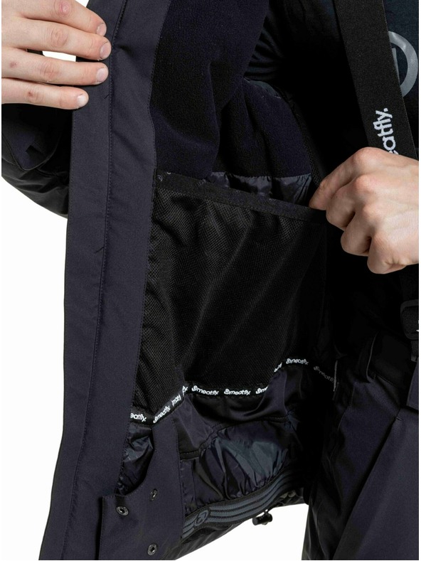 Meatfly Meatfly muška SNB & SKI jakna Manifold Black