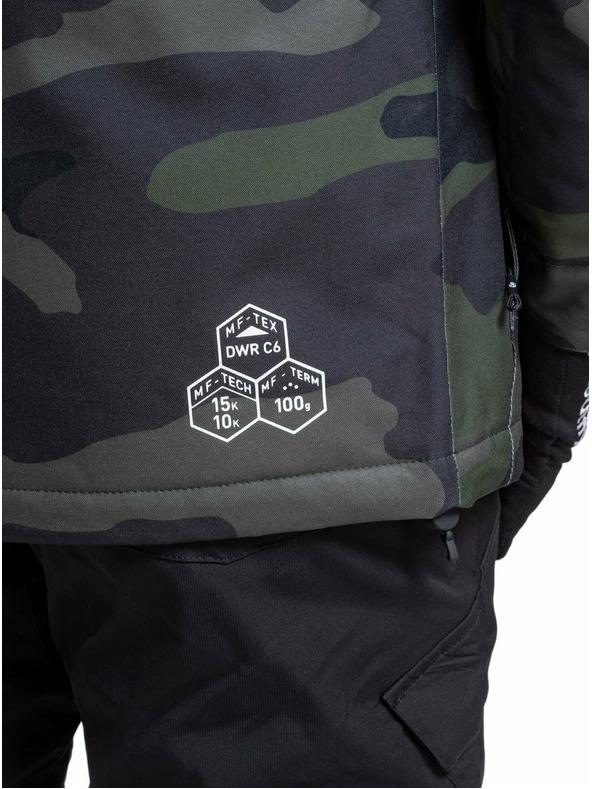 Meatfly Meatfly muška SNB & SKI jakna Manifold Rampage Camo