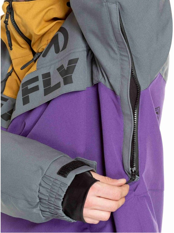 Meatfly Meatfly muška SNB & SKI jakna Zenith Dark Grey / Petunia
