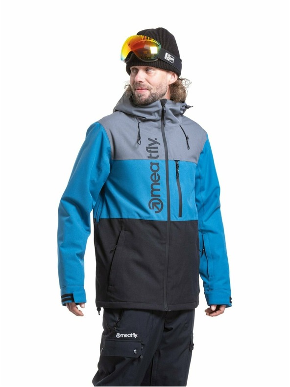 Meatfly Meatfly muška SNB & SKI jakna Manifold Blue / Black