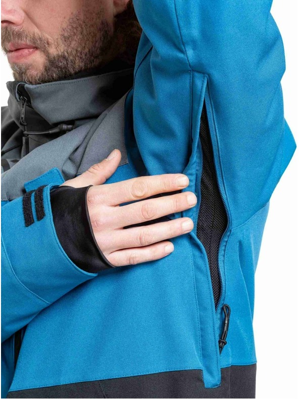 Meatfly Meatfly muška SNB & SKI jakna Manifold Blue / Black