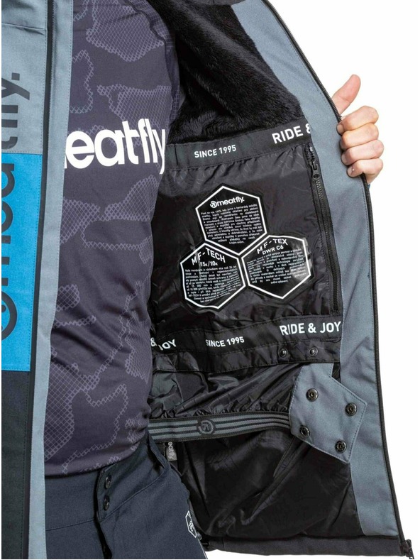 Meatfly Meatfly muška SNB & SKI jakna Manifold Blue / Black