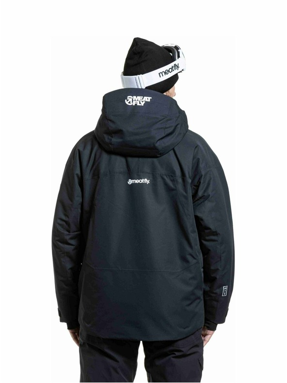 Meatfly Meatfly muške SNB & SKI jakna Shader Black