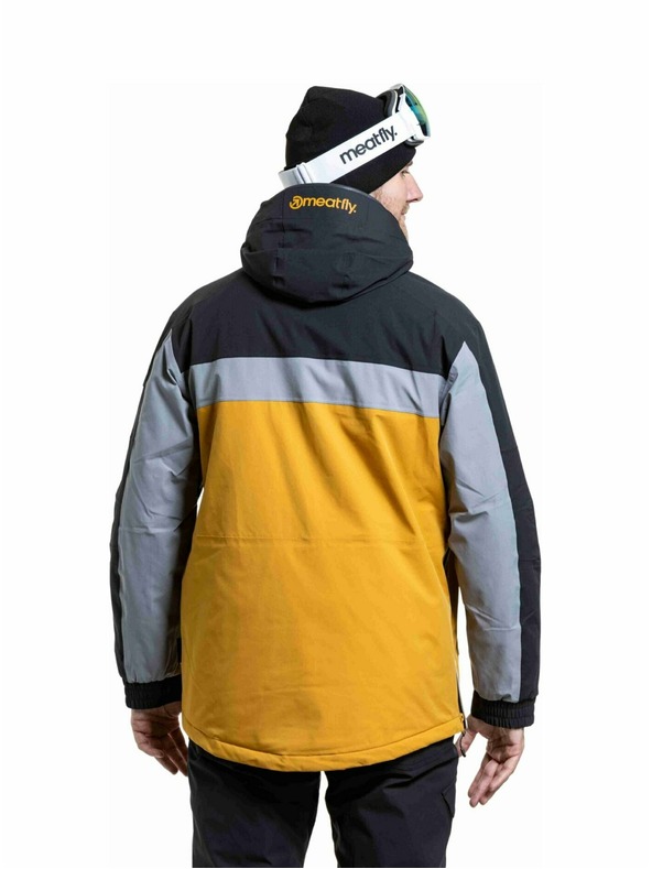 Meatfly Meatfly muška SNB & SKI jakna Zenith Chai Tea / Black