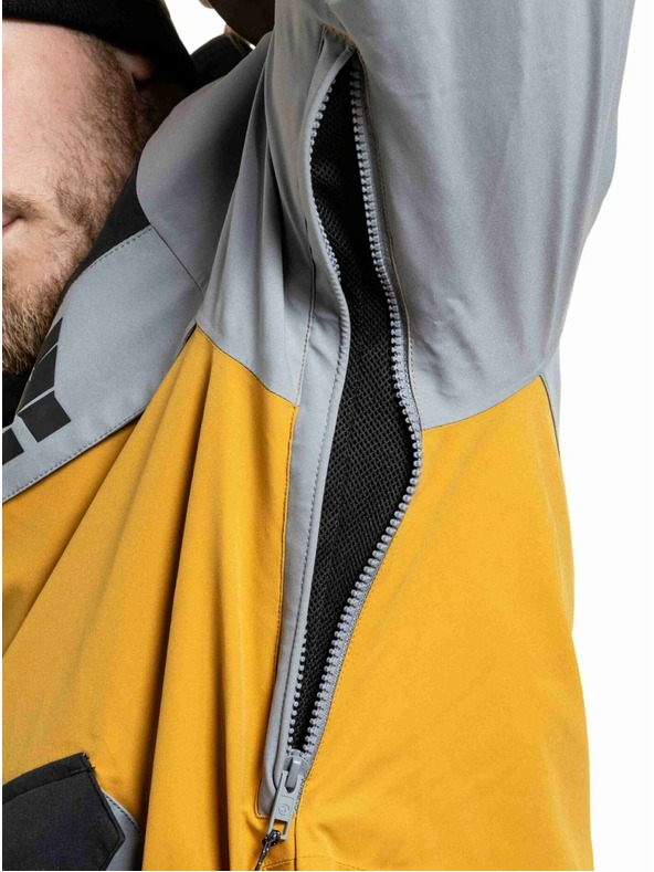 Meatfly Meatfly muška SNB & SKI jakna Zenith Chai Tea / Black