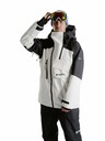 Meatfly Meatfly muška SNB & SKI jakna Blake Clouds White