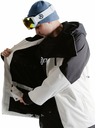 Meatfly Meatfly muška SNB & SKI jakna Blake Clouds White