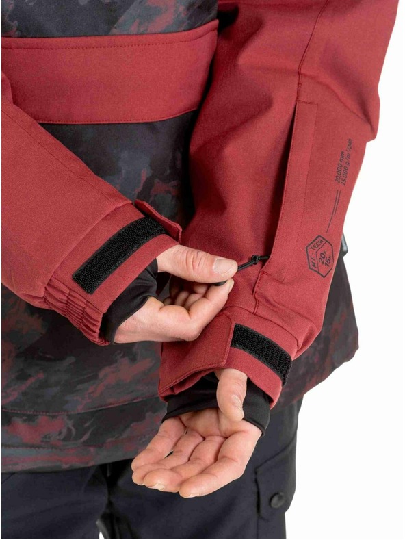 Meatfly Meatfly muška SNB & SKI jakna Zenith Wine Mossy