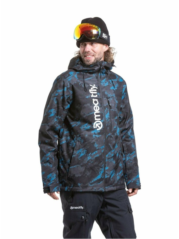 Meatfly Meatfly muška SNB & SKI jakna Manifold Blue Mossy