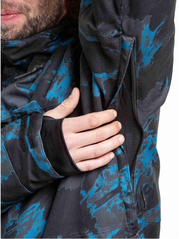 Meatfly Meatfly muška SNB & SKI jakna Manifold Blue Mossy