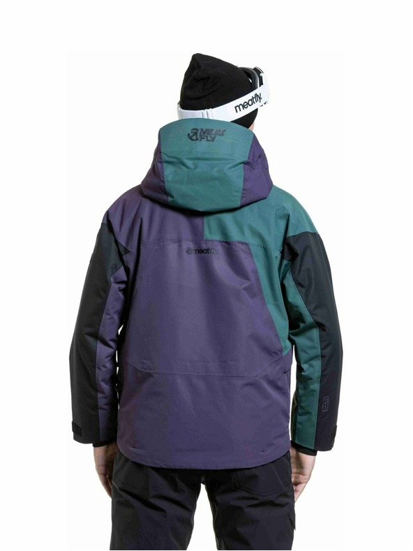 Meatfly Meatfly muška SNB & SKI jakna Shader Botanical Purple