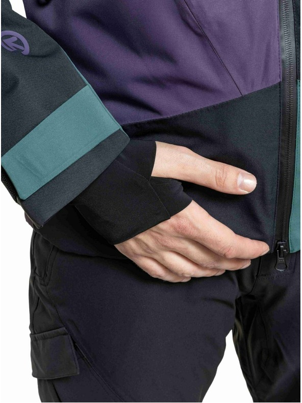 Meatfly Meatfly muška SNB & SKI jakna Shader Botanical Purple