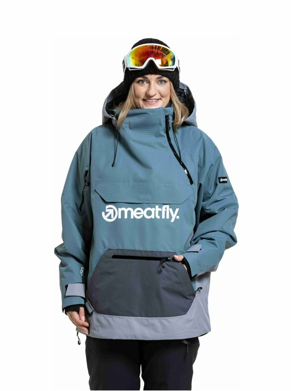 Meatfly Meatfly unisex SNB & SKI jakna Maddie Blue Sea / Silver