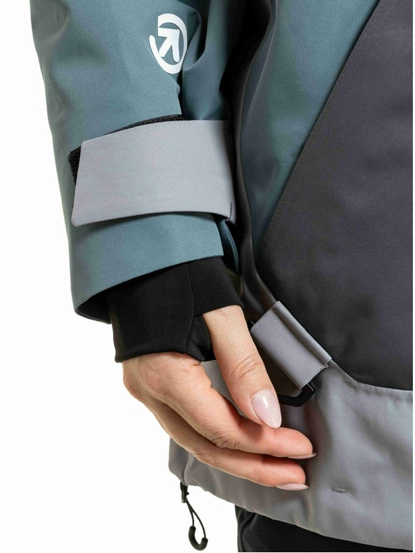 Meatfly Meatfly unisex SNB & SKI jakna Maddie Blue Sea / Silver