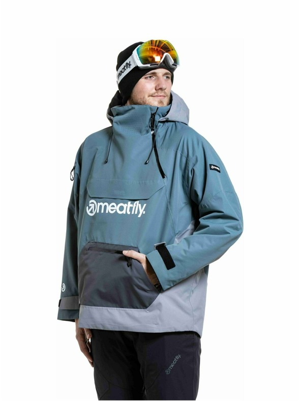 Meatfly Meatfly unisex SNB & SKI jakna Maddie Blue Sea / Silver
