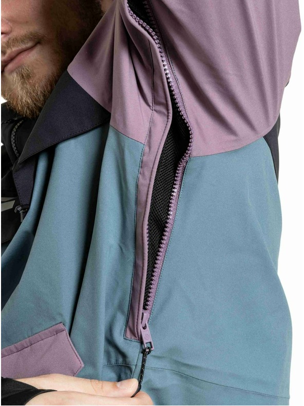 Meatfly Meatfly muška SNB & SKI jakna Zenith Blue Sea / Orchid