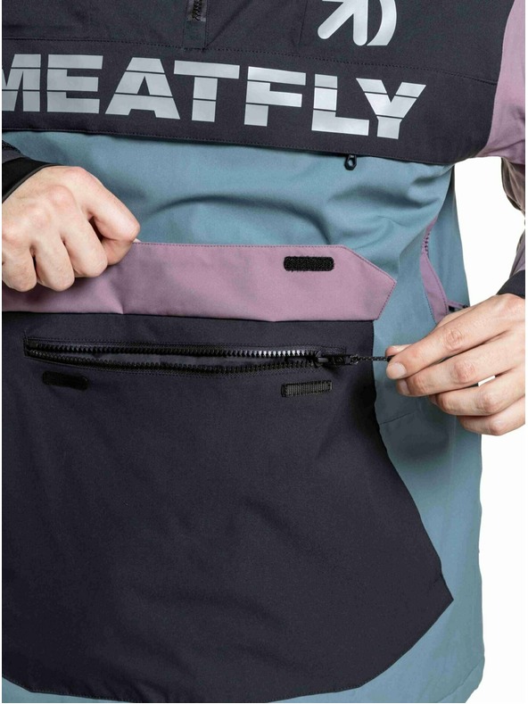 Meatfly Meatfly muška SNB & SKI jakna Zenith Blue Sea / Orchid