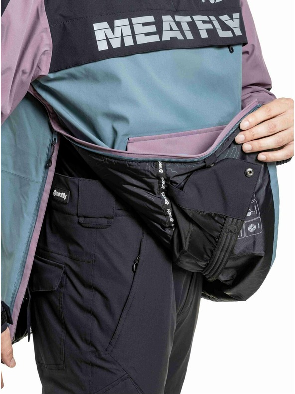 Meatfly Meatfly muška SNB & SKI jakna Zenith Blue Sea / Orchid