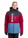 Meatfly Meatfly muška SNB & SKI jakna Manifold Beet Red/Slate Blue