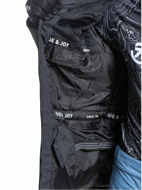 Meatfly Meatfly muška SNB & SKI jakna Manifold Beet Red/Slate Blue