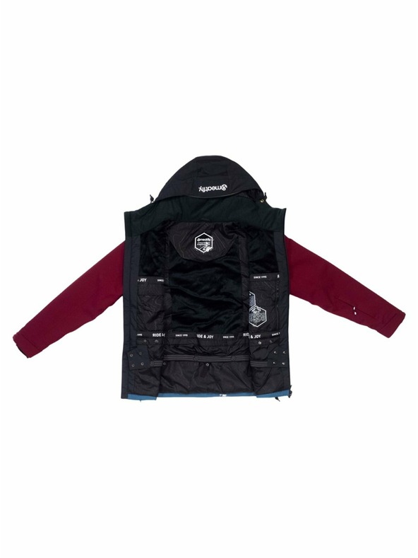 Meatfly Meatfly muška SNB & SKI jakna Manifold Beet Red/Slate Blue