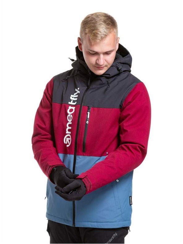 Meatfly Meatfly muška SNB & SKI jakna Manifold Beet Red/Slate Blue