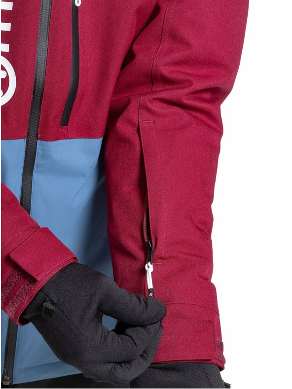 Meatfly Meatfly muška SNB & SKI jakna Manifold Beet Red/Slate Blue