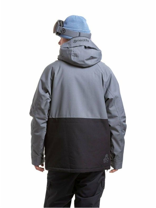 Meatfly Meatfly muška SNB & SKI jakna Vertigo Dark Grey / Black