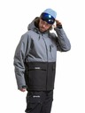Meatfly Meatfly muška SNB & SKI jakna Vertigo Dark Grey / Black