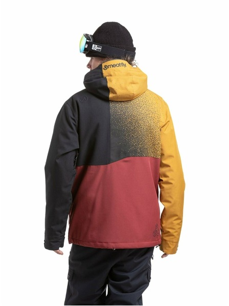 Meatfly Meatfly muška SNB & SKI jakna Shader Wood / Merlot