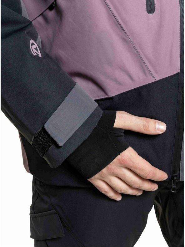 Meatfly Meatfly muška SNB & SKI jakna Shader Gray Dark / Orchid