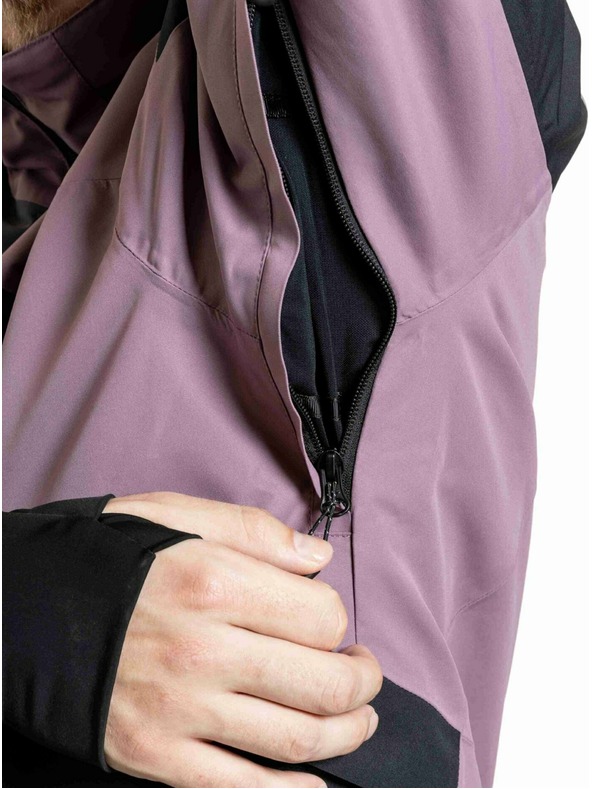 Meatfly Meatfly muška SNB & SKI jakna Shader Gray Dark / Orchid