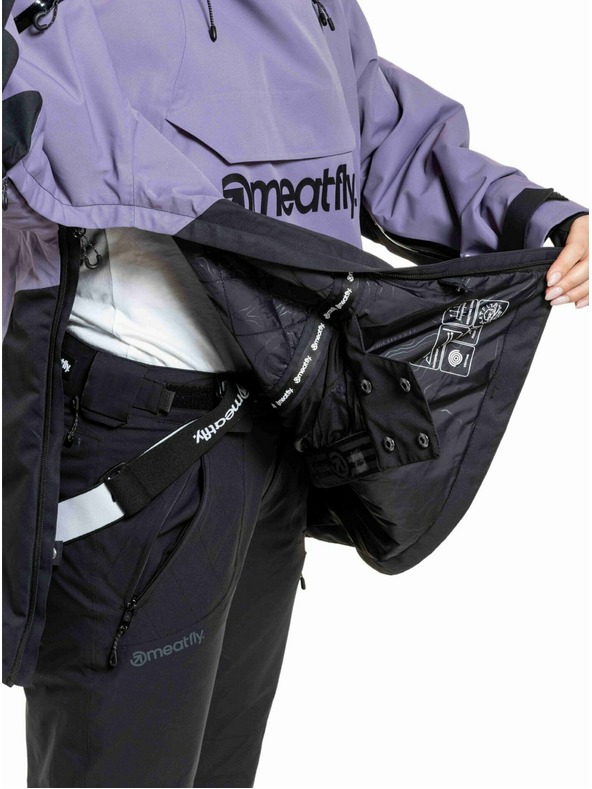 Meatfly Meatfly unisex SNB & SKI jakna Maddie Purple Light / Hb Blue