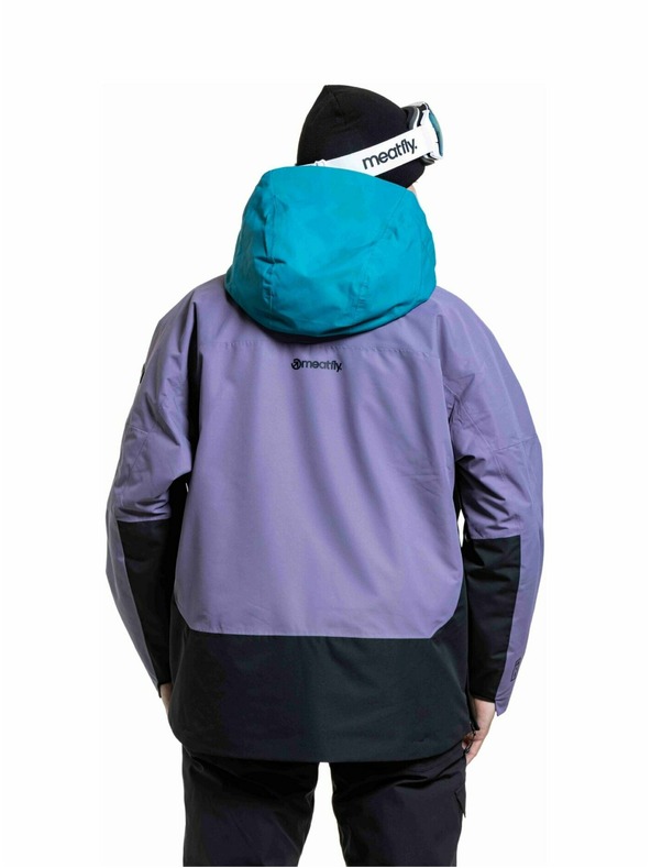 Meatfly Meatfly unisex SNB & SKI jakna Maddie Purple Light / Hb Blue