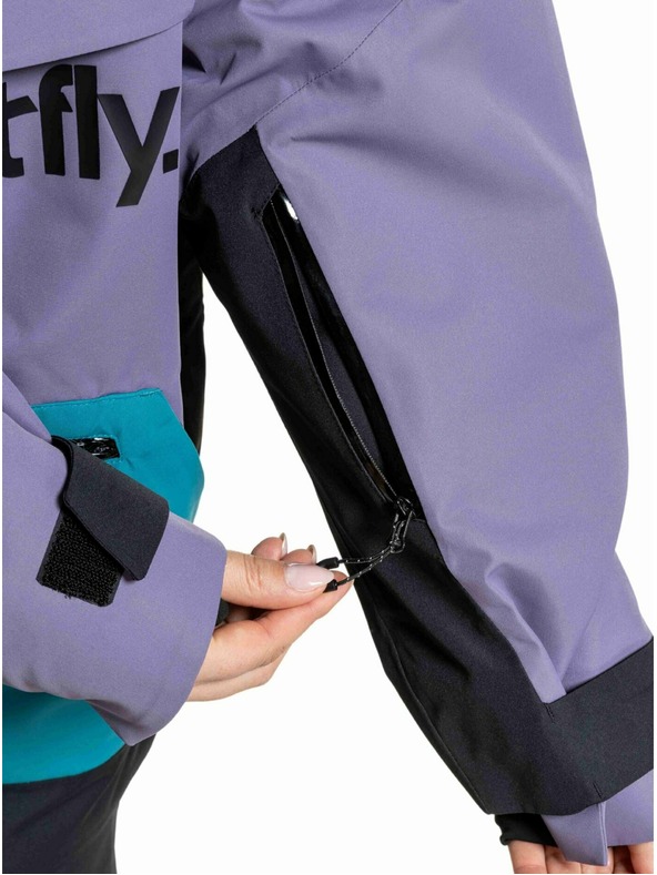 Meatfly Meatfly unisex SNB & SKI jakna Maddie Purple Light / Hb Blue