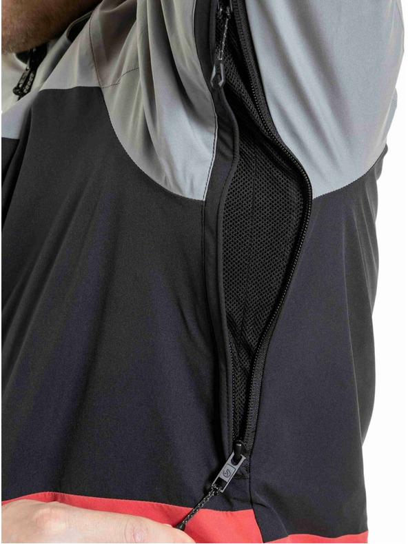 Meatfly Meatfly muška SNB & SKI jakna Manifold Silver / Red