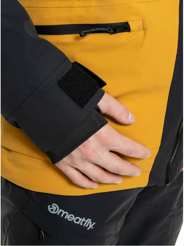 Meatfly Meatfly muška SNB & SKI jakna Manifold Silver / Red