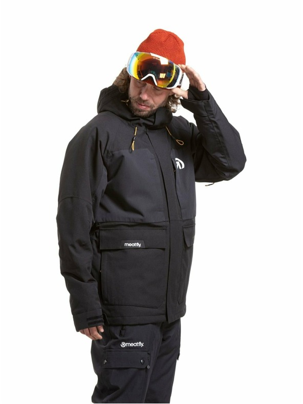 Meatfly Meatfly muške SNB & SKI jakna Vertigo Black
