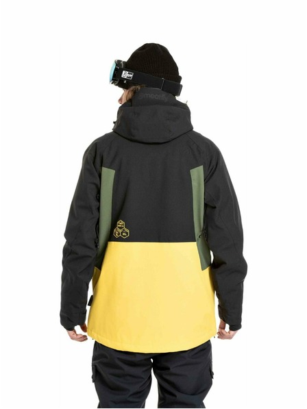 Meatfly Meatfly muška SNB & SKI jakna Cronos Black / Solar Power