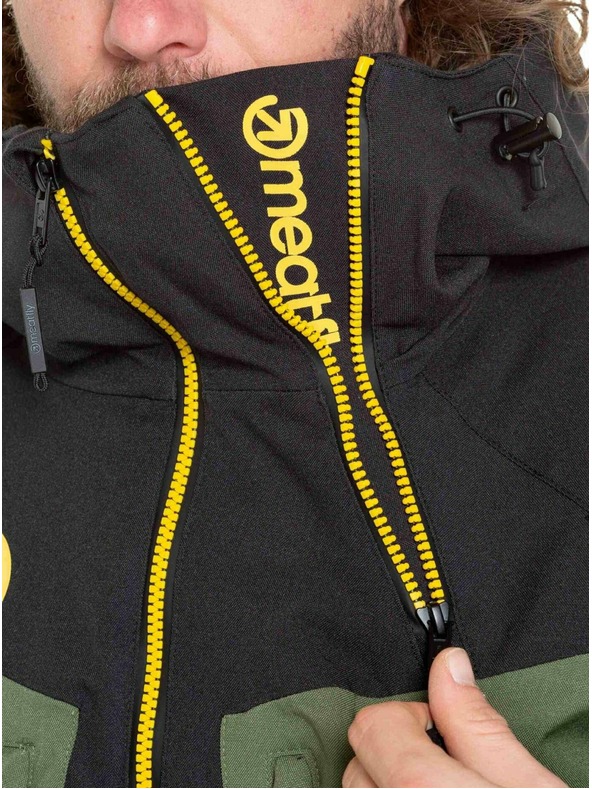 Meatfly Meatfly muška SNB & SKI jakna Cronos Black / Solar Power