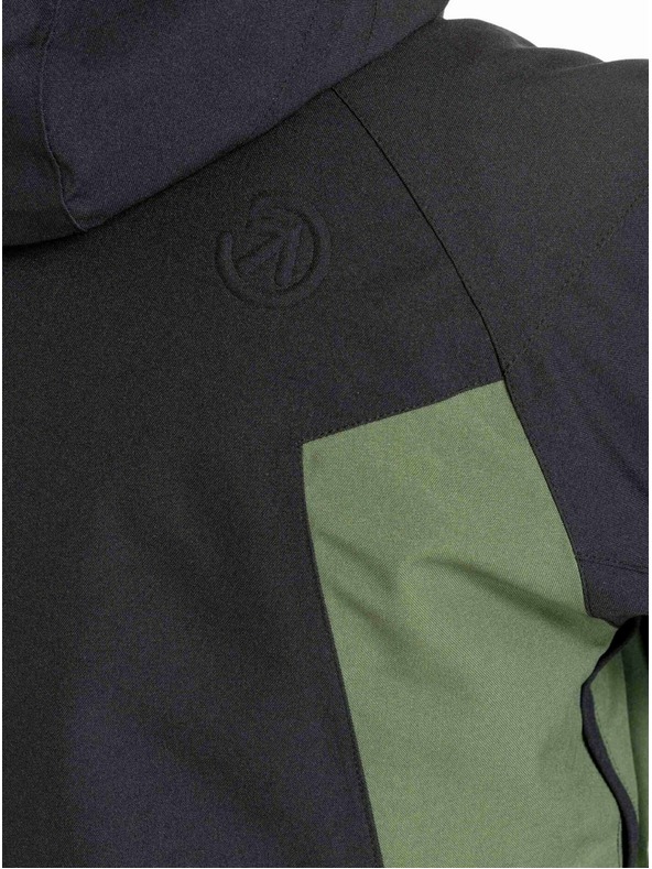 Meatfly Meatfly muška SNB & SKI jakna Cronos Black / Solar Power