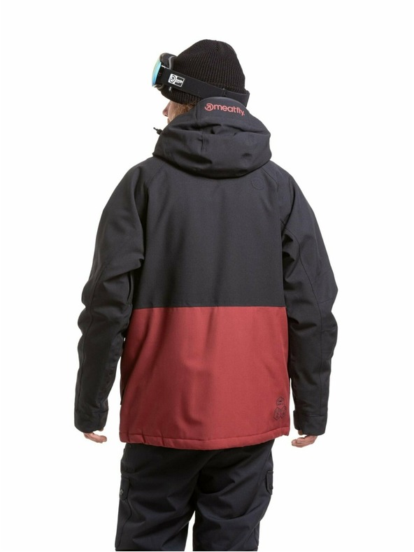 Meatfly Meatfly muška SNB & SKI jakna Vertigo Merlot / Black